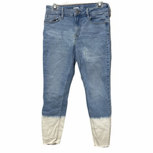 Old Navy Bleach Rockstar Super Skinny Ankle Jeans